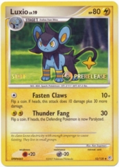 Luxio 52/130 Non-Holo STAFF Promo - Diamond & Pearl Prerelease